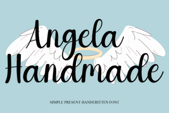 Angela Handmade: The Playful Typeface for Modern Web Design