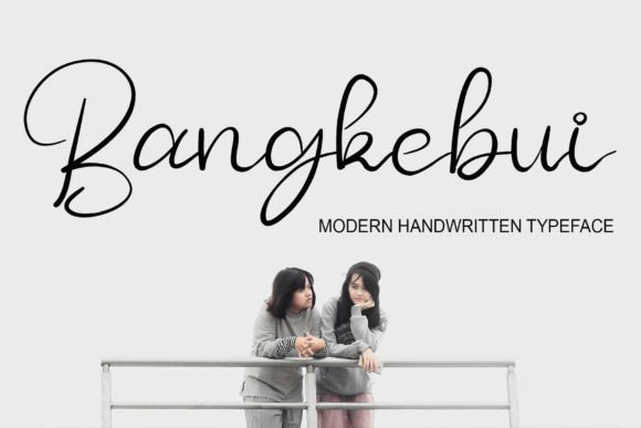 Bangkebui: The Elegant Script Font for Polished Brand Identity
