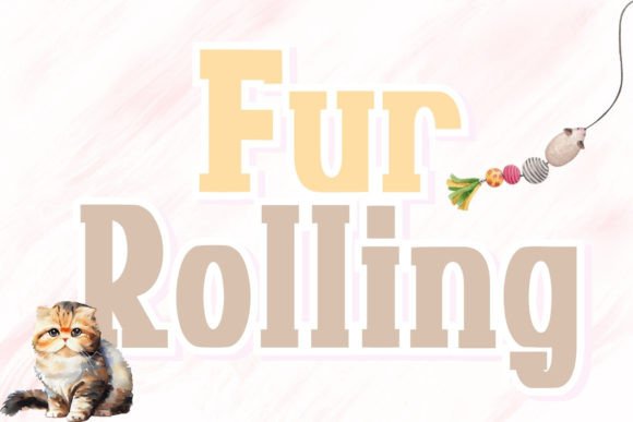 Fur Rolling: The Elegant Typeface for High-Impact Campaigns