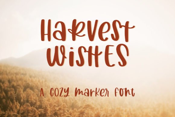 Harvest Wishes: The Handwritten Typeface for Authentic Web Design