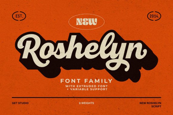 New Roshelyn: A Script Typeface That Elevates Digital Brand Experiences