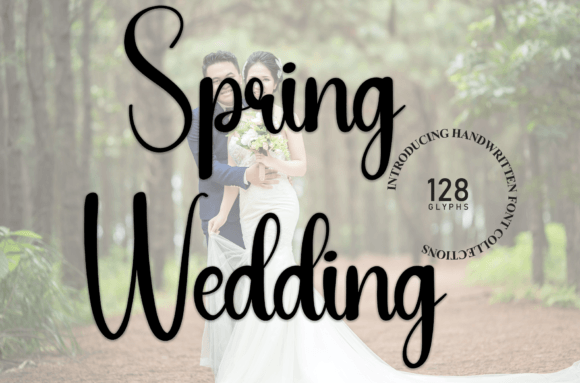 Spring Wedding: The Perfect Handwritten Typeface for Modern Web Design