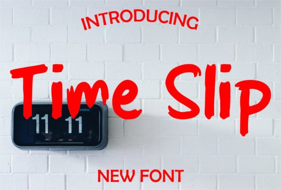 Time Slip: The Handwritten Typeface That Brings Craft Projects to Life