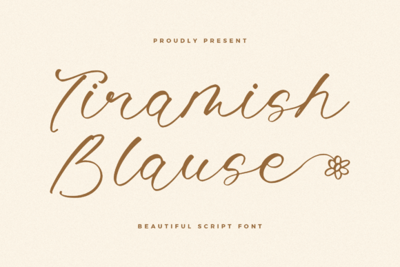 Tiramish Blause: The Script Typeface for Scroll-Stopping Brand Content