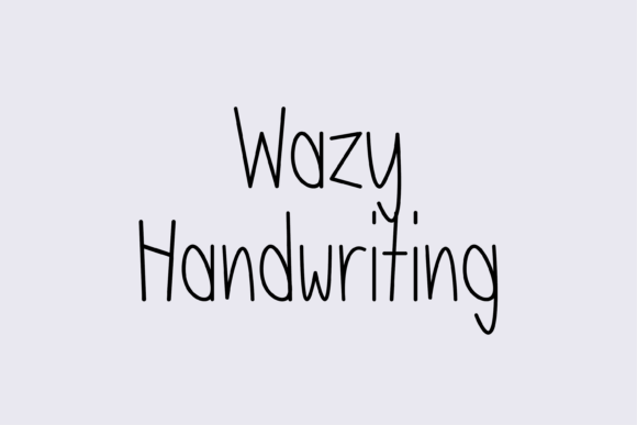 Wazy: A Script Font Review for Real Design Work